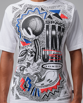 SPACE JAM ジョーダンゲームシャツ　デッドストック XXL Jordan Brooklyn Space Jam Men's Bugs Bunny Crew-Neck T-Shirt. Nike.com